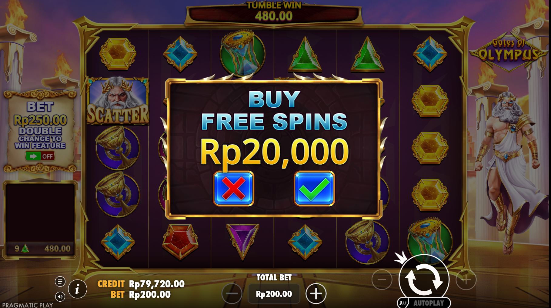 Slot Olympus demo play 1win Indonesia free spins