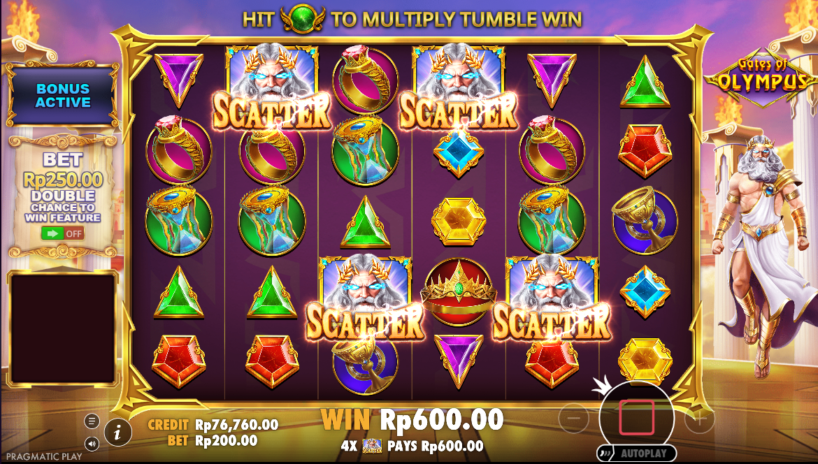 Slot Olympus Scatter Symbol 1win Indonesia