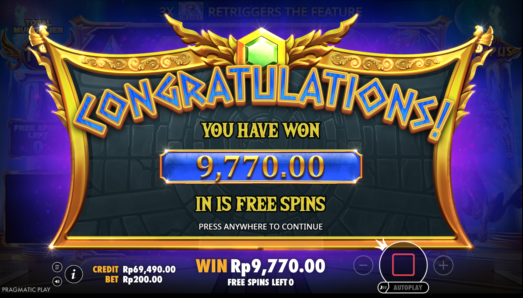 Gates of Olympus demo maxwin 1win Indonesia online