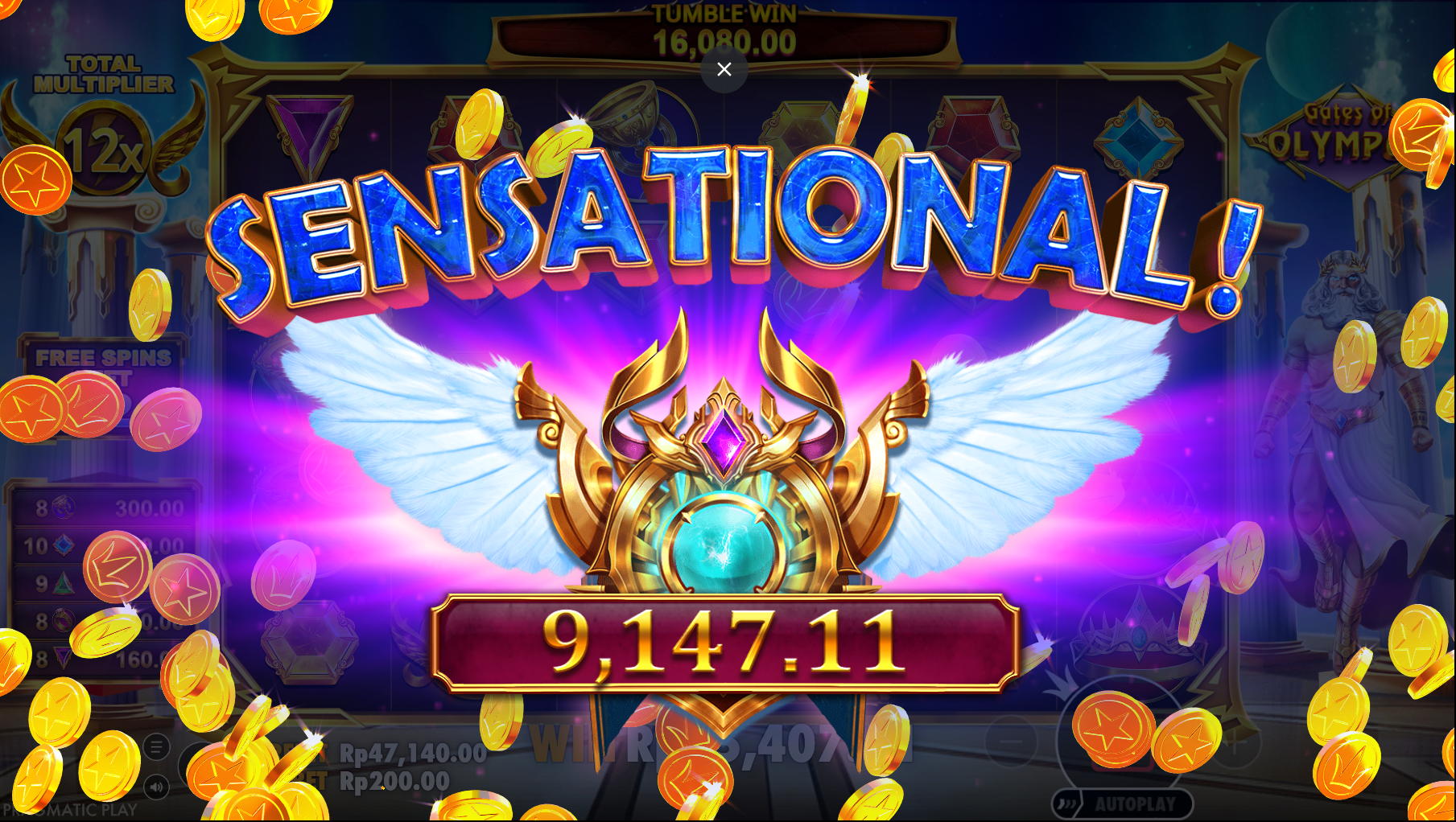 Olympus slot machine 1win Indonesia big rewards